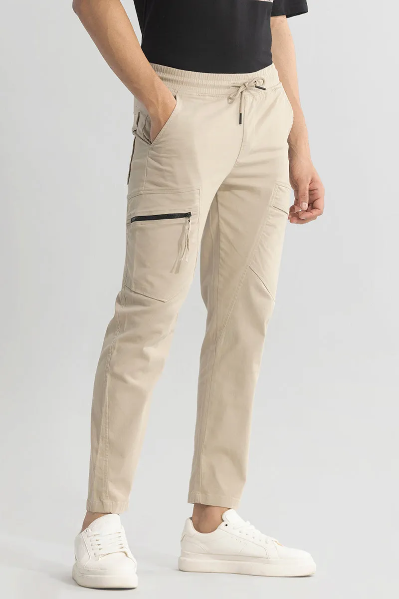 Vertix Beige Cargo Pant