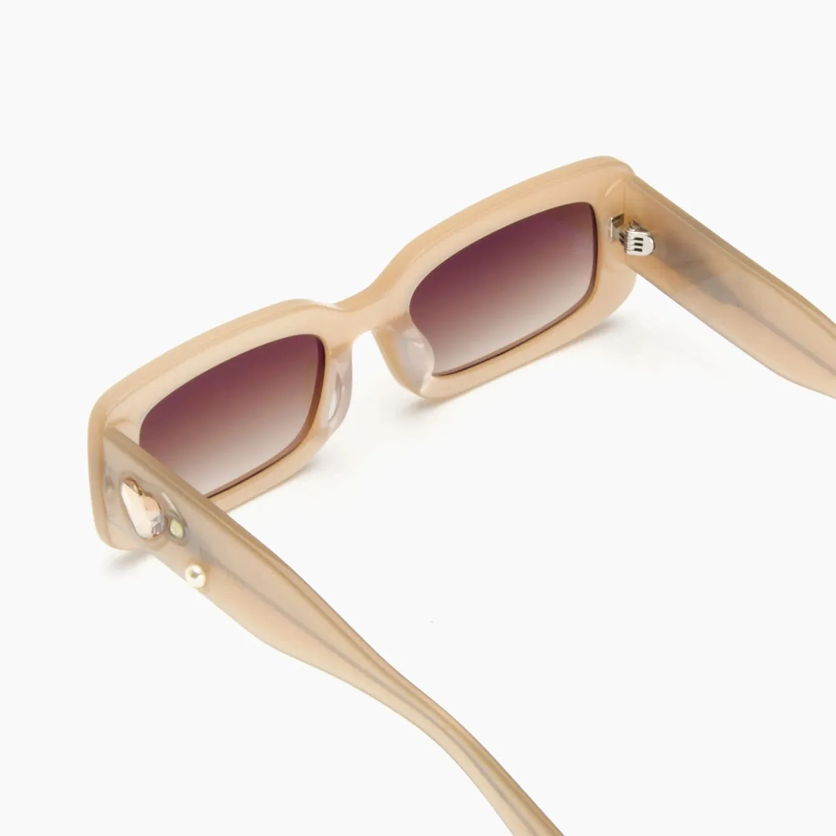 VERVE GEMS x SOTO SUNGLASSES TAN BROWN