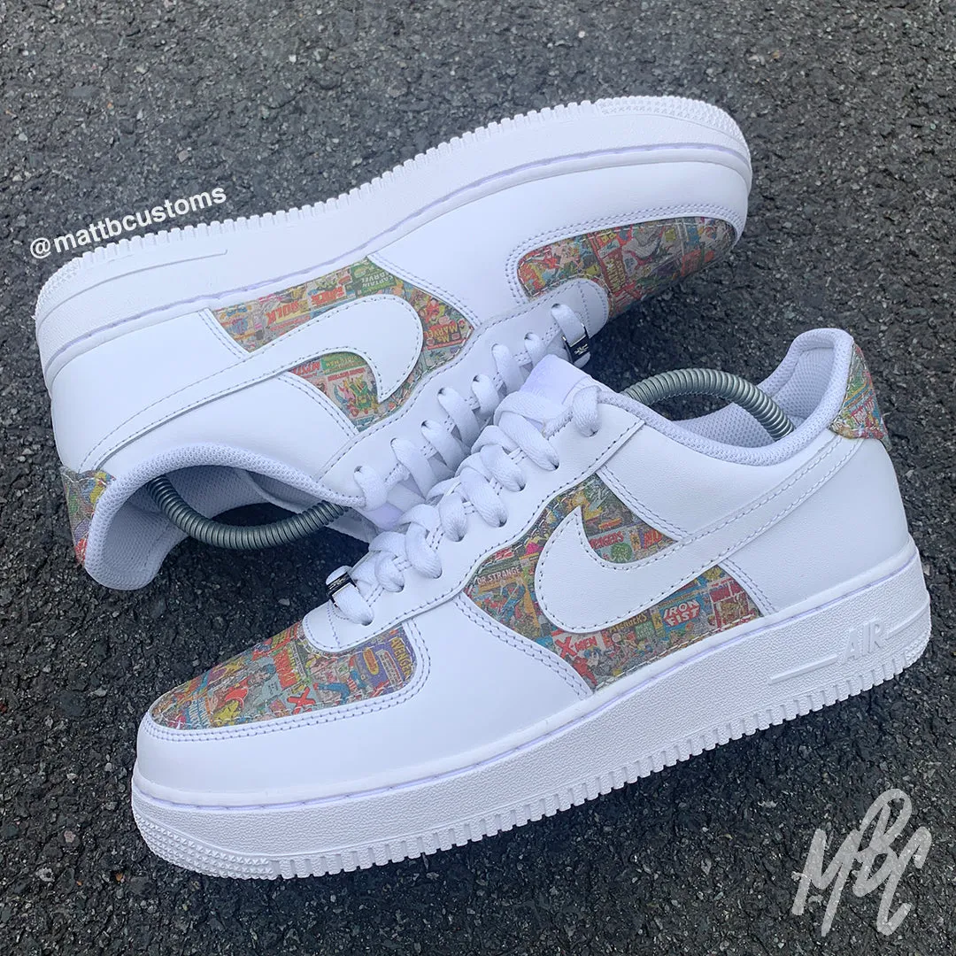 Vintage Comic book (Cut & Sew) - Air Force 1 Custom