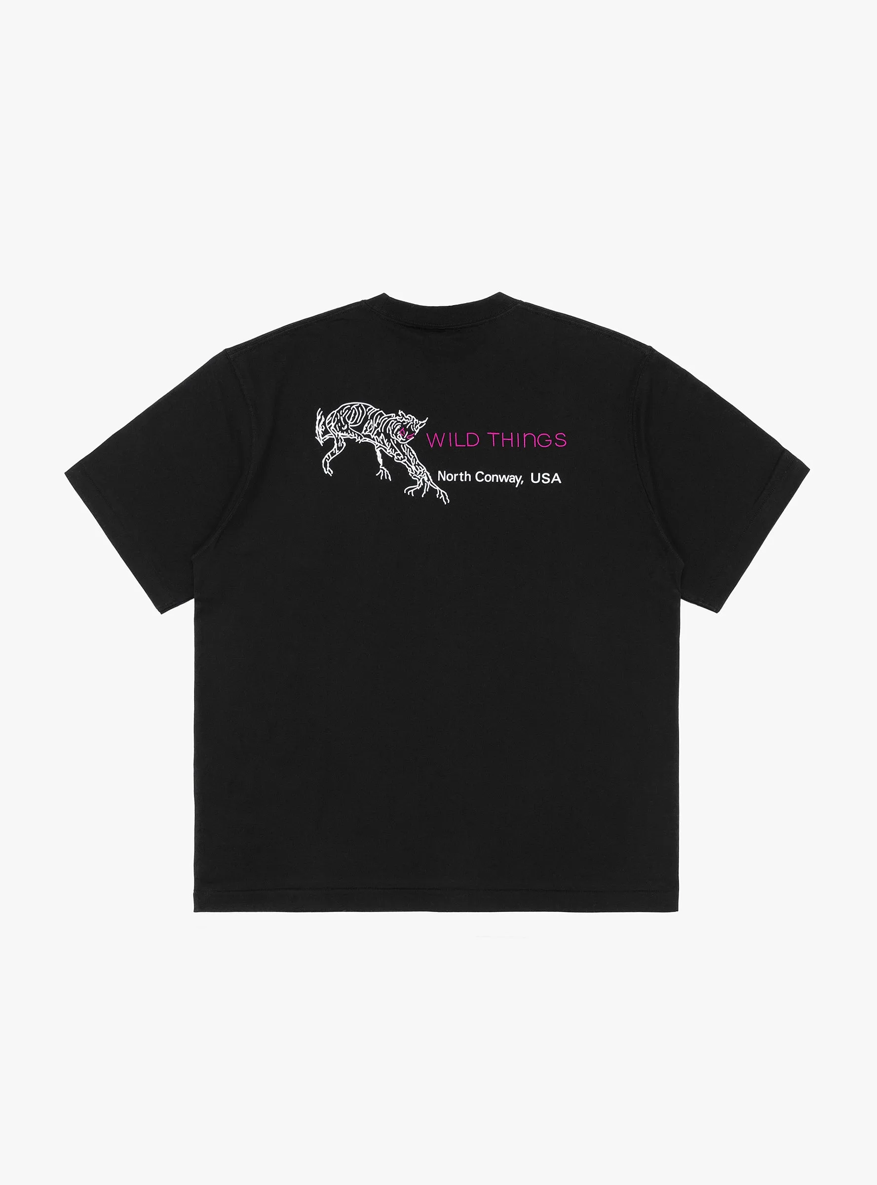 Wild Cat T-shirt Black