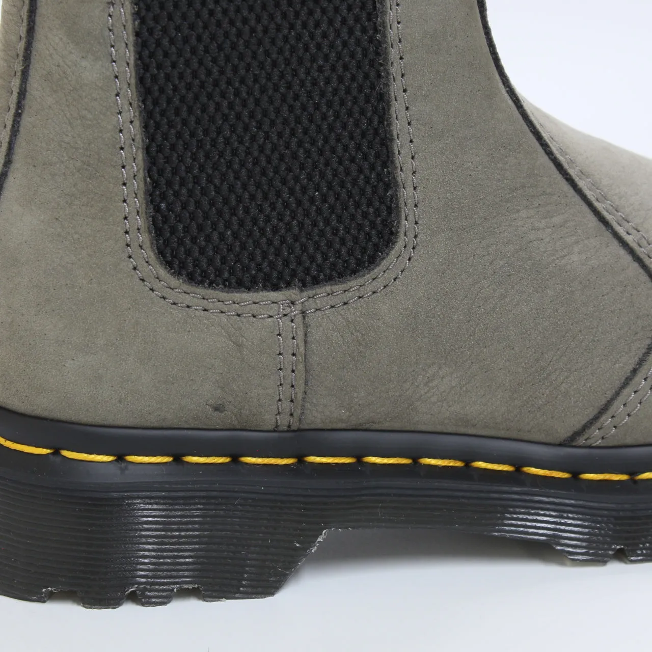 Womens Dr. Martens 2976 Leonore Nickel Grey