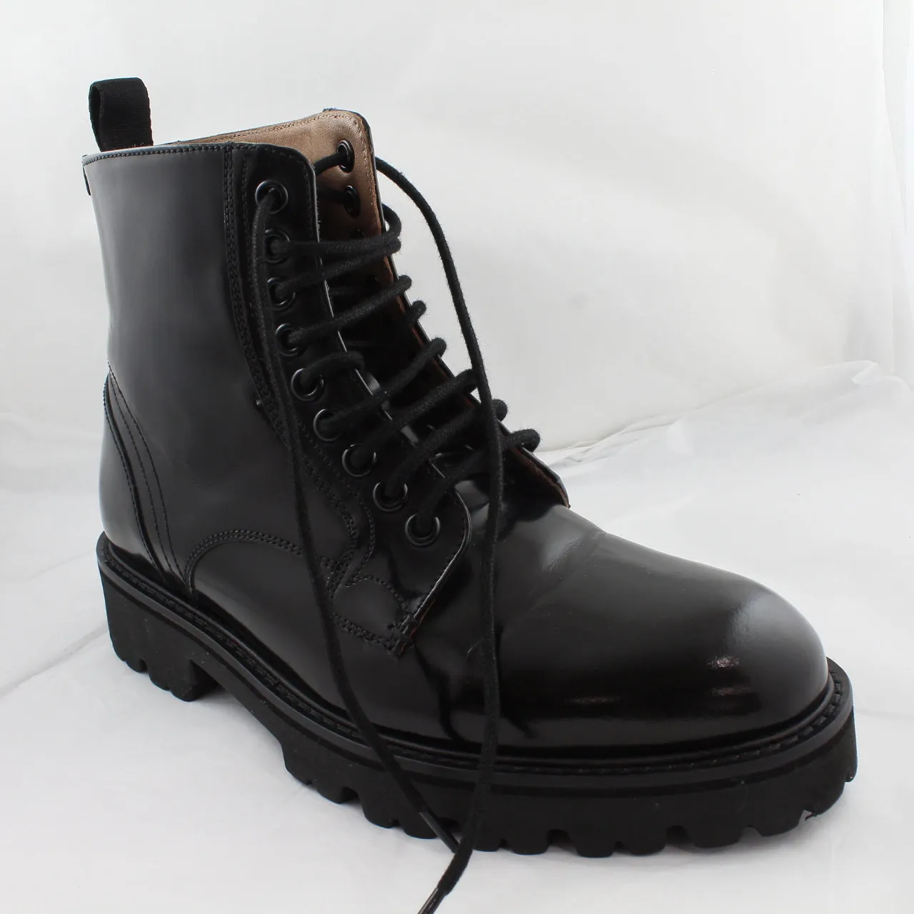 Womens Ted Baker Mascy Lace Up Boots Black